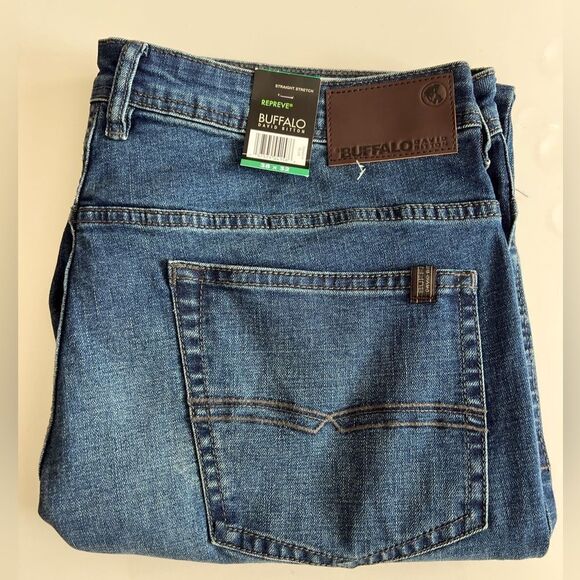 Buffalo David Bitton Straight Stretch Denim - Picture 1 of 8